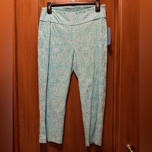 Relaxing Fun Blue Leggings